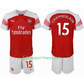 Koszulka Arsenal CHAMBERLAIN 15 Dziecięcy Domowe Koszulki Piłkarskie 2018-2019 Krótki Rękaw